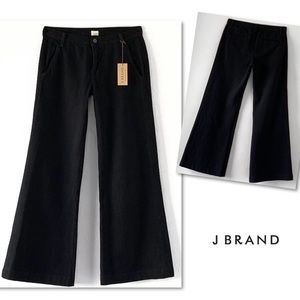 J Brand Jeans - J BRAND JOPLIN BLACK FLARE DENIM PALAZZO JEANS J Brand Jeans - J BRAND JOPLIN BLACK FLARE DENIM PALAZZO JEANS
